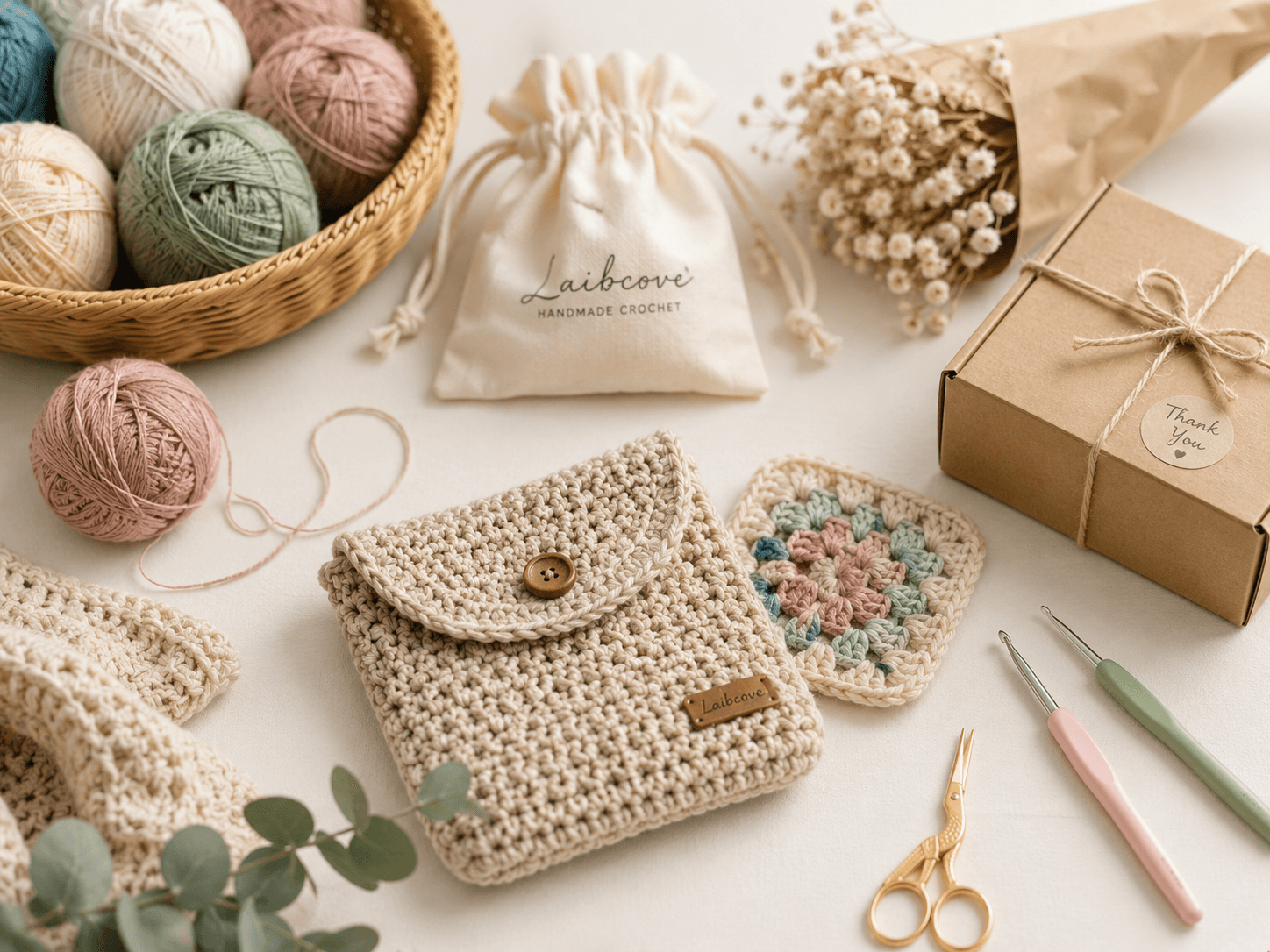 Behind the scenes — crochet craftsmanship